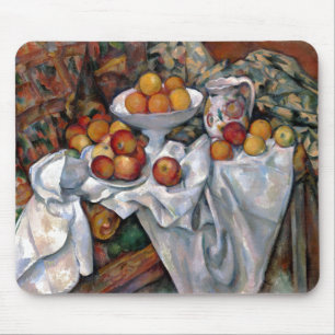 Still Life Oranges - Paul Cezanne Painting Art Mouse Mat