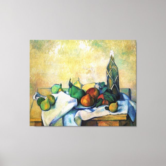 Still Life ~ Paul Cézanne Canvas Print (Front)