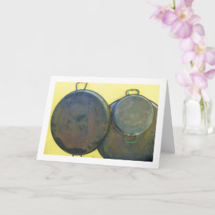 Still life Photography of Paella Dishes Card