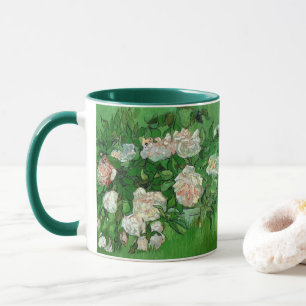 Still Life: Pink Roses by Vincent van Gogh Mug