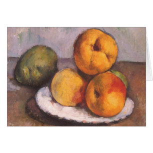 Still Life Quince, Apples, Pears by Paul Cezanne