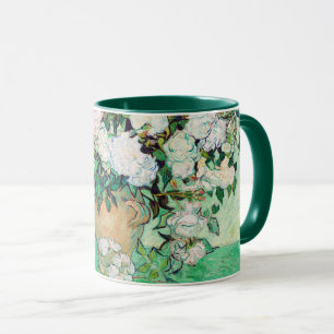 Still Life Roses in a Vase by Vincent van Gogh Mug