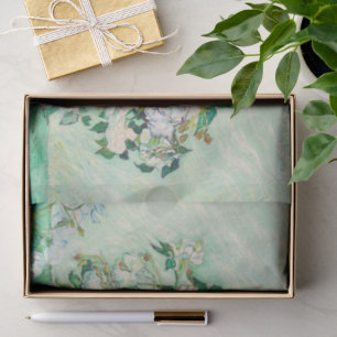 Still Life Roses in a Vase by Vincent van Gogh Tissue Paper