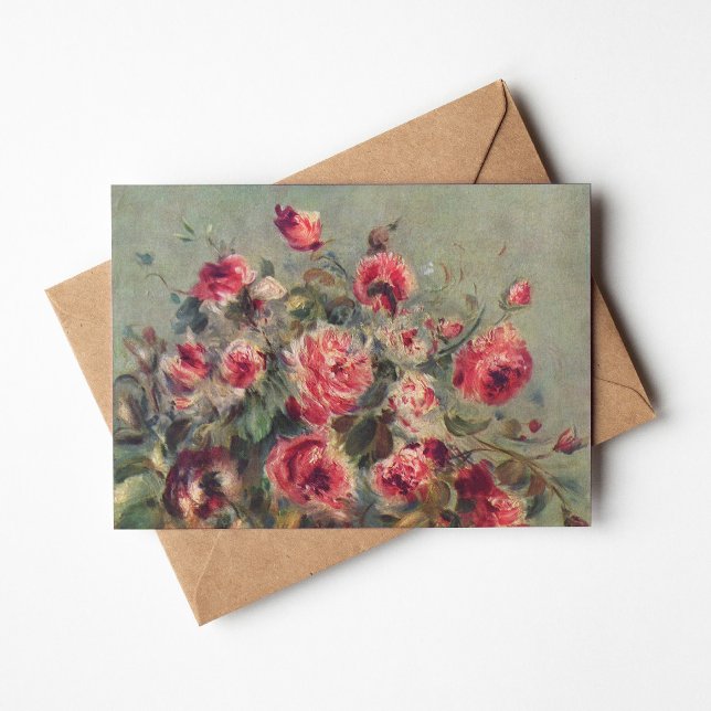 Still Life, Roses of Vargemont | Renoir Card (Creator Uploaded)