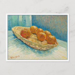 Still Life Six Oranges by van Gogh Postcard
