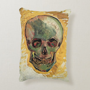 Still Life Skull by Vincent van Gogh Decorative Cushion