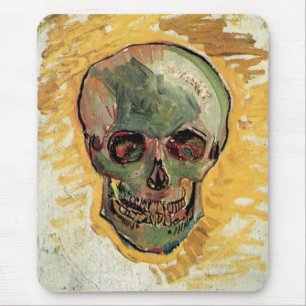 Still Life Skull by Vincent van Gogh Mouse Mat