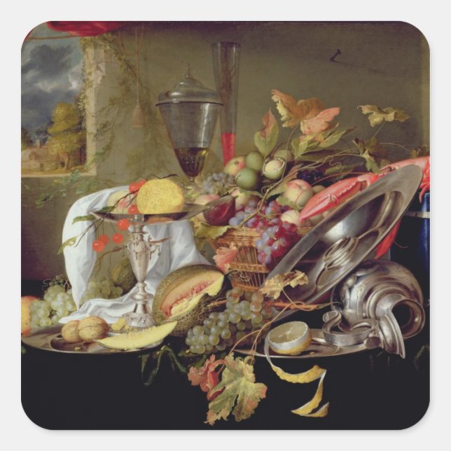 Still Life Square Sticker (Front)