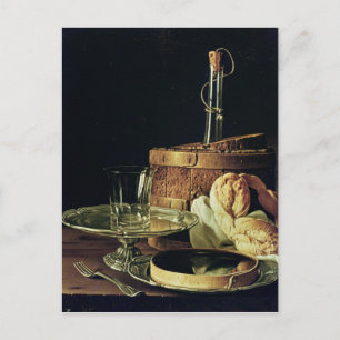 Still Life. The Snack Postcard