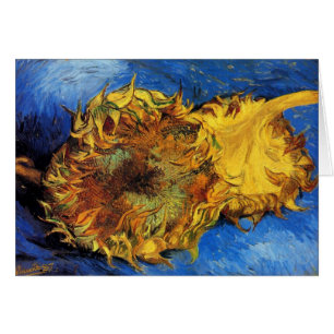 Still Life Two Cut Sunflowers by Vincent van Gogh