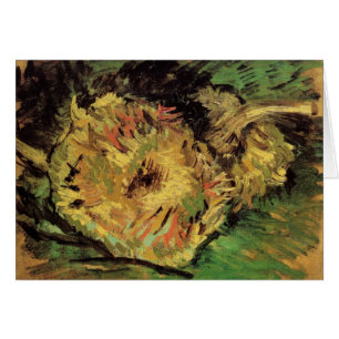 Still Life Two Cut Sunflowers by Vincent van Gogh