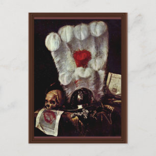 Still Life (Vanitas), By Juriaen Van Streeck (Bes Postcard