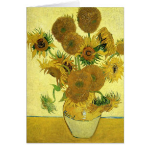 Still Life - Vase with 15 Sunflowers by van Gogh