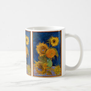Still Life: Vase with Five Sunflowers by Van Gogh Coffee Mug