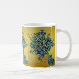 Still Life: Vase with Irises by Vincent Van Gogh  Coffee Mug