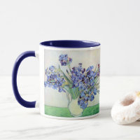 Still Life Vase with Irises by Vincent van Gogh