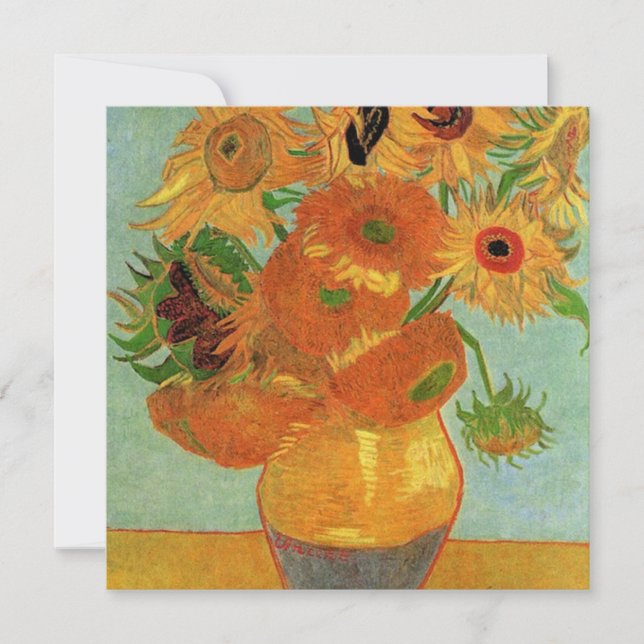 Still life - Vase with twelve Sunflowers, van Gogh (Front)