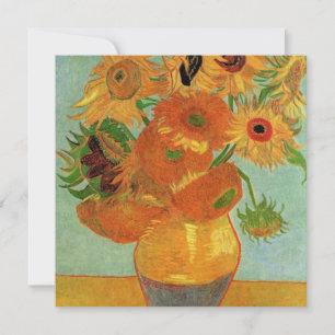 Still life - Vase with twelve Sunflowers, van Gogh