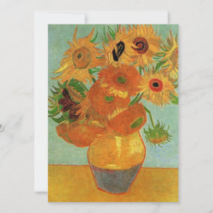 Still life - Vase with twelve Sunflowers, van Gogh