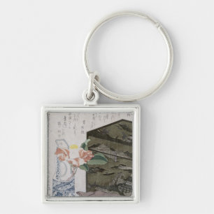Still Life with a Camelia, c.1820 Key Ring