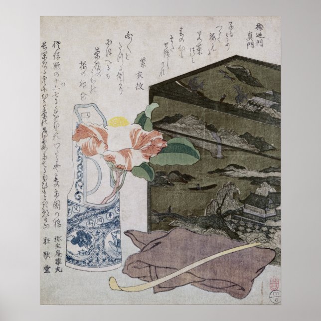 Still Life with a Camelia, c.1820 Poster (Front)