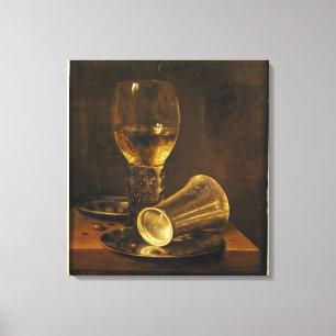 Still Life with a Goblet, 1653 Canvas Print