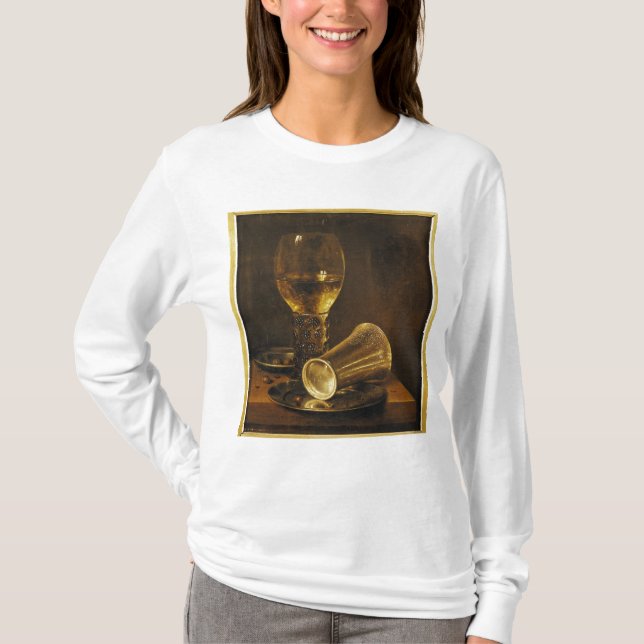 Still Life with a Goblet, 1653 T-Shirt (Front)