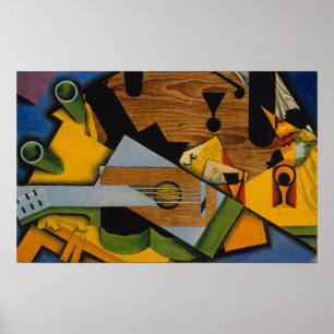 Still Life with a Guitar Poster