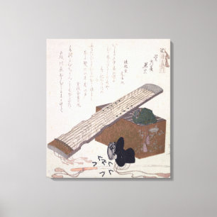 Still Life with a Koto, c.1810 Canvas Print