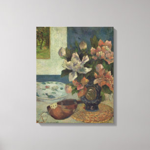 Still Life with a Mandolin, 1885 Canvas Print