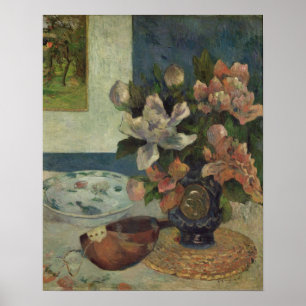 Still Life with a Mandolin, 1885 Poster