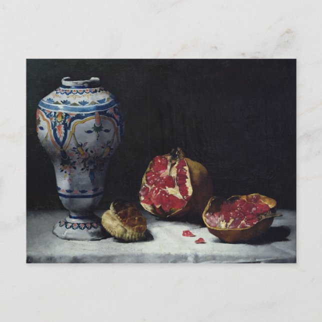 Still Life with a Pomegranate Postcard (Front)