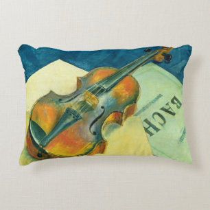 Still Life with a Violin, 1921 Decorative Cushion