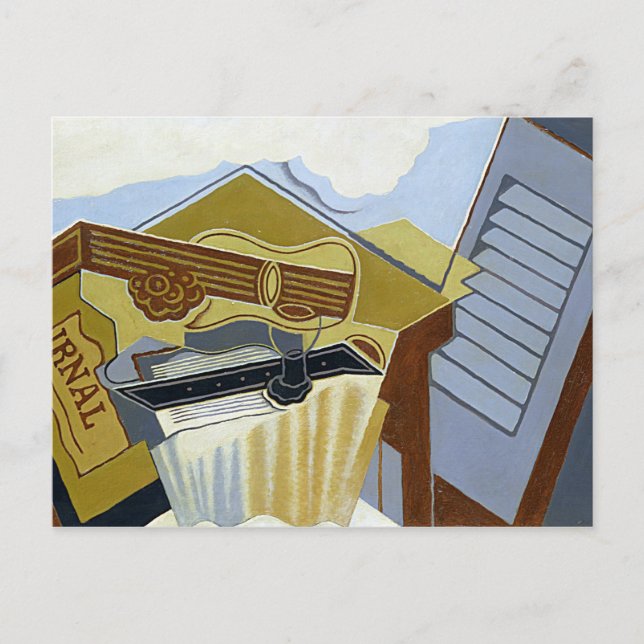 Still Life with a White Cloud Postcard (Front)