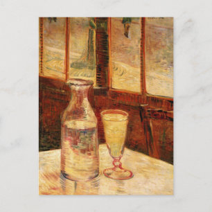 Still Life with Absinthe by Vincent van Gogh Postcard