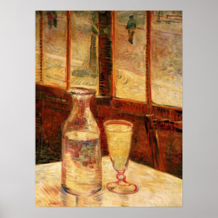 Still Life with Absinthe by Vincent van Gogh Poster