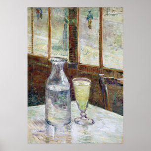 Still Life with Absinthe, Vincent Van Gogh Poster