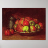 Still Life with Apples and a Pomegranate
