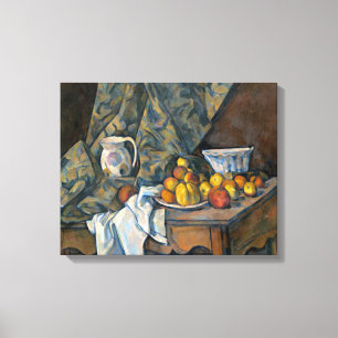 Still Life with Apples and Peaches, c.1905 Canvas Print