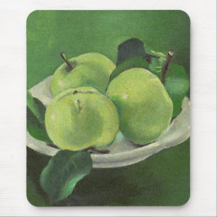 Still life with apples by Mikulas Galanda Mouse Mat