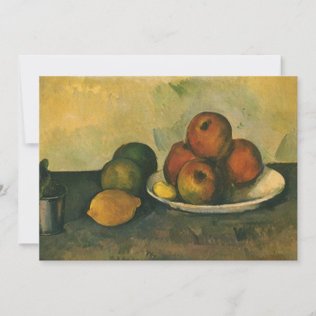 Still Life with Apples by Paul Cezanne (Front)