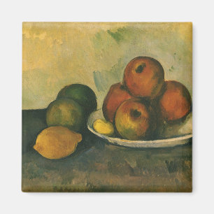 Still Life with Apples by Paul Cezanne Magnet