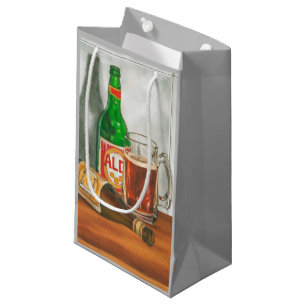 Still Life with Beer by Jennifer Goldberger Small Gift Bag