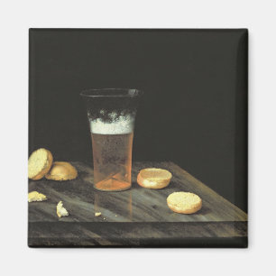 Still life with Beer Glass Magnet