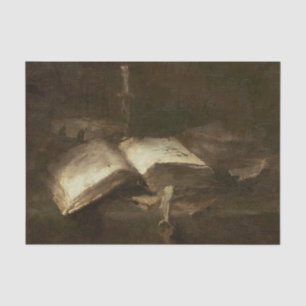 Still Life With Bible by Margaretha Roosenboom Tissue Paper