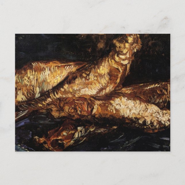 Still Life with Bloaters by Vincent van Gogh Postcard (Front)