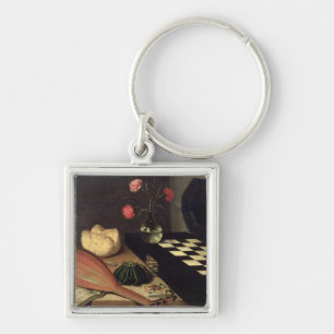 Still Life with Chess-board, 1630 Key Ring