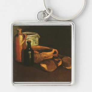 Still Life with Clogs and Pots, Van Gogh Key Ring