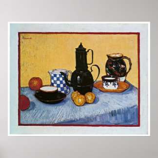 Still Life with Coffee Pot by Vincent Van Gogh Poster