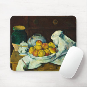 Still Life with Commode, 1887-1888 by Paul Cezanne Mouse Mat